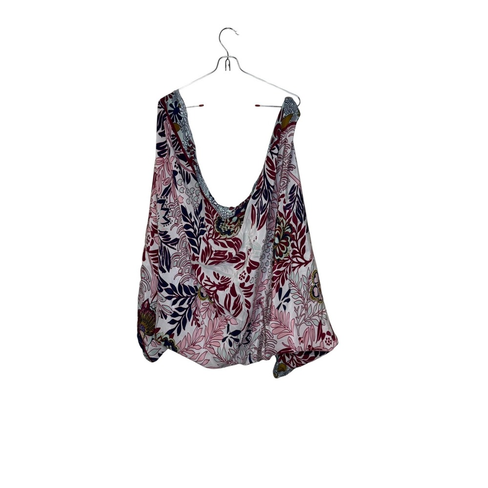 Anthropologie Women's Top Larissa Kimono Cocoon Shawl Wrap Boho Floral One Size